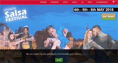 Desktop Screenshot of copenhagensalsafestival.dk